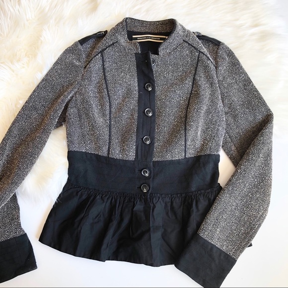 Anthropologie Jackets & Blazers - Daughters of the liberation jacket with ruffle